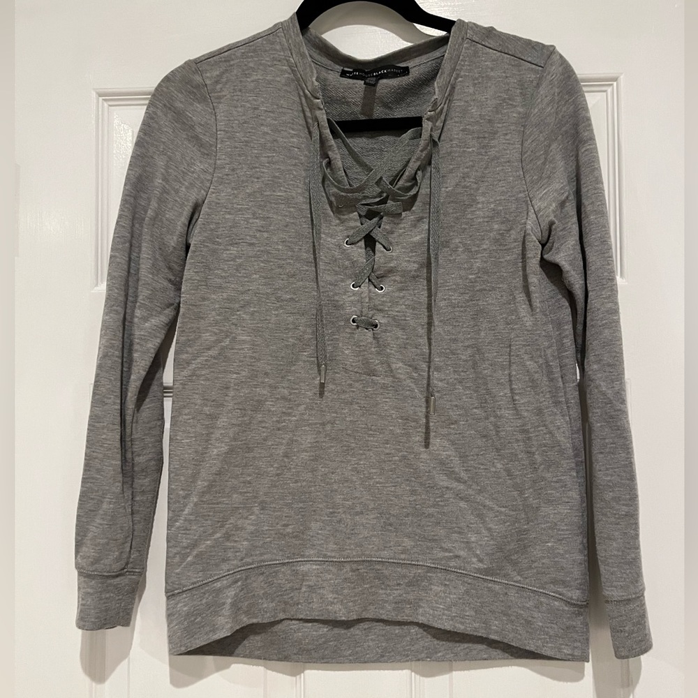 White House black market, gray, size xs